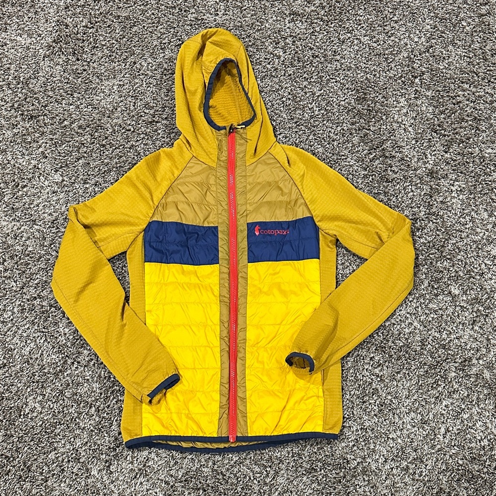 Cotopaxi Hooded Insulated Jacket - Yellow